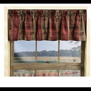Black Forest Décor High Country Rustic Valance - Wilderness Window Decor